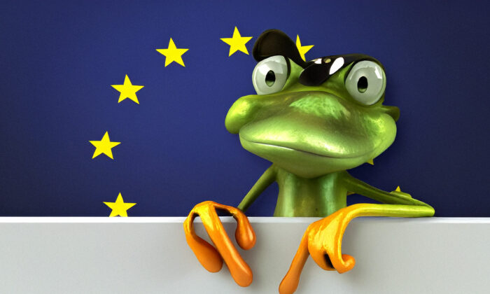 Farage a béka
